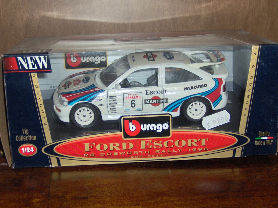 Ford Escort RS Cosworth Rally 1996 Bburago 1:24 - Immagine 1 di 1