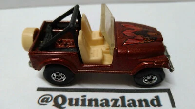 Hot Wheels 1983 intérieur beige bw contour de vitre non peint Jeep cj-7  (A16) - Photo 1/4