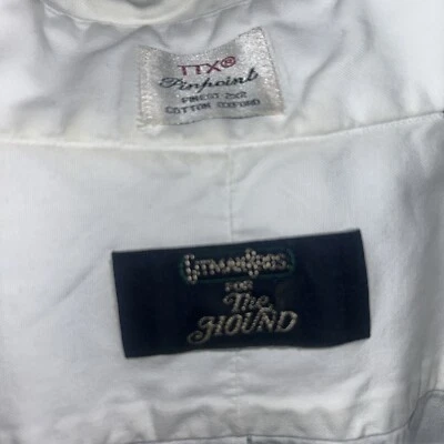 Camisa Gitman Bros TTX Abotonada Blanca Manga Larga 15.5 X32 Hecha en EE. UU. Foto 1 de 4