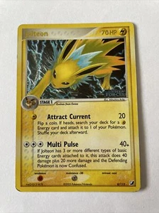 Pokemon - EX Unseen Forces - Jolteon Reverse Holo - 8/115 - Played - Bild 1 von 2