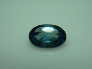 0.61ct rare MONTANA SAPPHIRE gem Fancy Buff Top Blue Missouri River USA American - Picture 1 of 10