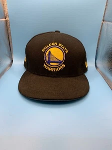 Golden State Warriors new Era Hat 2015 Champions Cap Black Men's Size 8 Curry - Picture 1 of 8