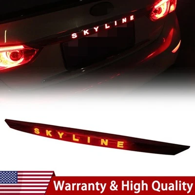 Для 2014-2017 Infiniti Q50 Q50S skyline светодиодный дым задний фонарь стоп-сигнал лампа - Изображение 1 из 4