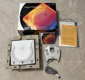 Sega Dreamcast Game Console Complete White Launch Edition NTSC-U TESTED WORKS