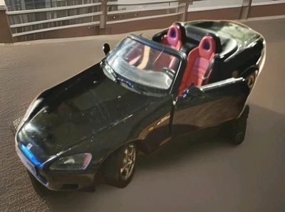 AutoArt 1/18 negro HONDA S2000 diecast modelo de coleccionista - estado usado Foto 1 de 4