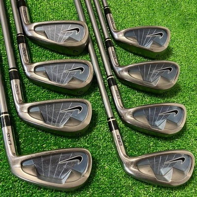 Nike NDS Ladies Iron Set 8pcs 4-SW Original Carbon Shaft Flex Ladies - Image 1 of 4