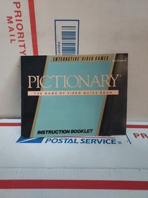 Nintendo NES Instruction Manual Only PICTIONARY - #cb50