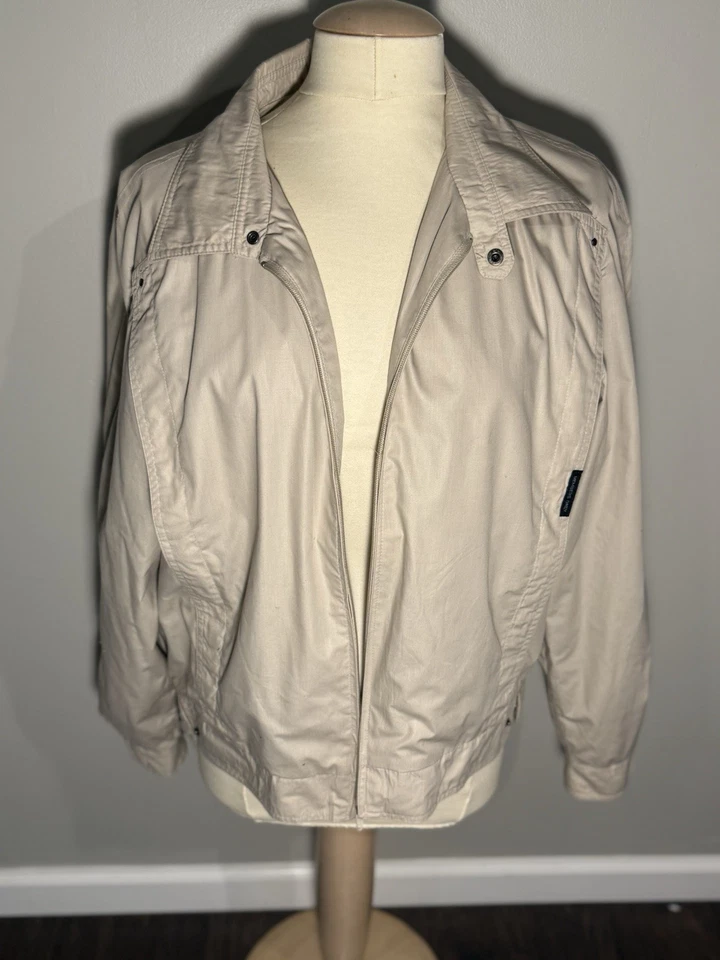 Chaqueta vintage solo para miembros de Europe Craft - Beige - Hecha en Corea - Talla 42 Foto 1 de 4