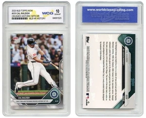 2025 Topps Cal Raleigh MLB Historic 50th HR Card #609 - GEM-MINT 10 - Bild 1 von 3
