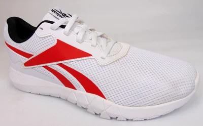 НОВЫЙ! Мужские тренировочные кроссовки Reebok MEGA FLEXAGON 3.0 размер 9,5 M, белые красные - Изображение 1 из 4