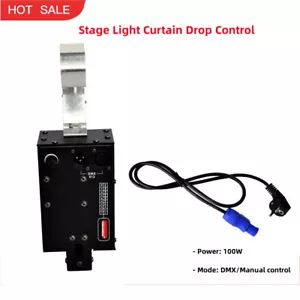 100W Stage Light Curtain Drop Control Curtain Drop System DMX & Manual Control - Picture 1 of 6