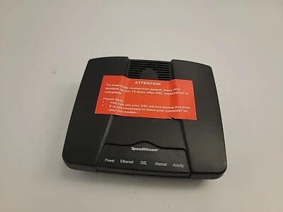 Siemens SpeedStream 4100 DSL ADSL Ethernet Modem No PS - Image 1 of 4