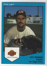 1989 ProCards Las Vegas Stars #11 (Triple A-San Diego Padres) Jeff Hearron