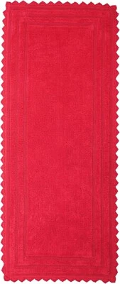 Alfombra de baño Royal Blaze crochet reversible alfombra de felpa de baño corredor, rec grande 24"x60" Foto 1 de 4