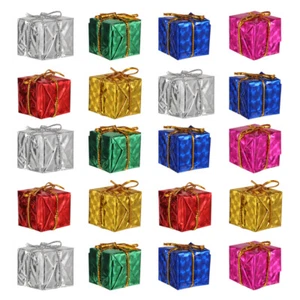 24 PIEZAS Mini Cajas de Regalo de Navidad Decoración Mini Decoración Decorar Adornos - Imagen 1 de 10