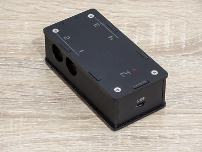 Gibbon Digital T4 - MIDI Interface/MIDI Thru Box - 1x USB-IN, 4x MIDI-(DIN)-Out - Bild 1 von 4