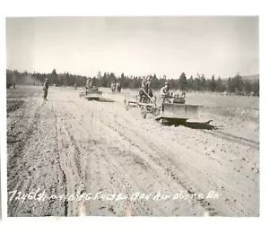 Foto stampa militare AERONAUTICA ingegneri aeronautici GEIGER FIELD Washington 1944 - Foto 1 di 2