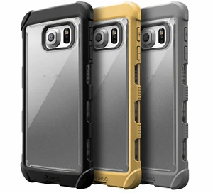Poetic For Galaxy S6/S6 Edge Shockproof Bumper Corner Protective Hybrid Case - Photo 1 sur 10