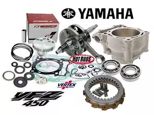 YFZ450 YFZ 450 Stock Bore Cylinder Wiseco Piston Crank Complete Motor Rebuild BP - Picture 1 of 3