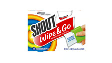 Shout Wipe & Go, Instant Stain Remover, 12 Wipes (Pack Of 2)
