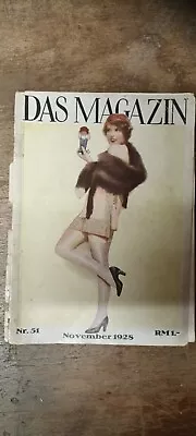 Erotikzeitschrift *Das Magazin* November 1928 Nr.51 • 8€