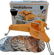 Vintage Moulinex 445 Mouli-Julienne 5 Disc Slicer Shredder Made in France