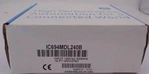 New Factory Sealed GE IC694MDL240 Fanuc Input Module IC694MDL240 - Picture 1 of 4