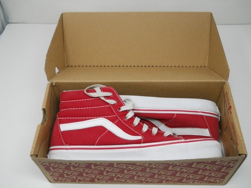 SCARPE SKATEBOARD VANS SK8 HI NUOVE CON SCATOLA UOMO DONNA uomo taglia 8 donna taglia 9 5