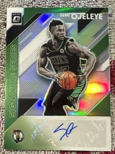 2019-20 Panini Donruss Optik Semi Ojeleye Signature Serie grün Auto - Bild 1 von 2