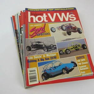 Volkswagen Hot VWs Magazine Lot 9 Volkswagen Bugs Bus Carmen Ghia B - Picture 1 of 12