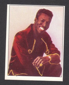 Wilson Pickett Scarce 1972 Pop Rock Music Card from Italy