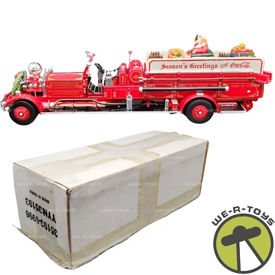 Matchbox Coca Cola Holiday 1:43 Scale 1930 Fire Engine with Santa 1998 NEW - Image 1 of 4