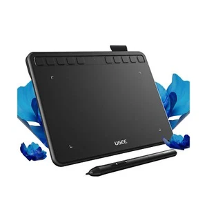UGEE S640 6.5x4 inches Drawing Tablet, 8192 Pressure Levels, 10 Hot Keys, Compat - Picture 1 of 12