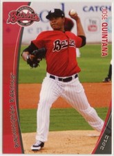 2012 Birmingham Barons Grandstand #19 Jose Quintana Colombia Baseball Mets