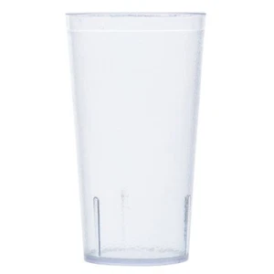 g.e.t. bicchieri da ristorante in plastica resistente, 16 once, trasparenti (set di 12) - Foto 1 di 3