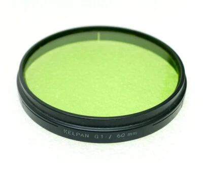 60mm Slip-On / Push- On Kelpan (Linhof) G1 Filter - GREEN Contrast - NEW - Image 1 of 4