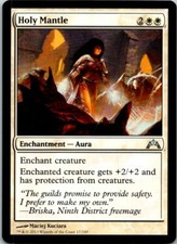Holy Mantle Magic The Gathering Gatecrash Card Light Play X1