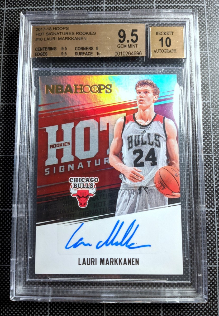 Lauri Markkanen 10 Graded Basketball Sports Trading Cards 