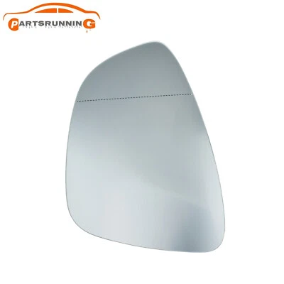 Driver Left Side Mirror Glass Heated For 2009-2017 VW CC Eos Passat 5C6857521B — 第 1/4 张图片