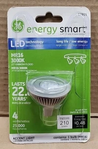 GE Energy Smart 62915 LED 4-watt 210-Lumen MR16 Bulb  - Picture 1 of 12