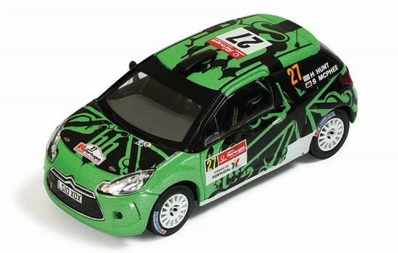 Citroen DS3 R3 Rally Portugal IRC 2011 Hunt-Marshall 1:43 IXO RAM461 - Immagine 1 di 1