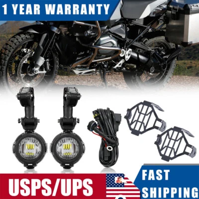 Luzes de neblina auxiliares de LED para Honda Africa Twin XRV750T CRF1000L CRF1100L 40W - Imagem 1 de 4