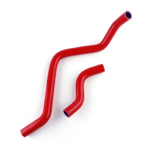 Fits 1997-2004 FORD MUSTANG GT/SVT V8 AT Silicone Coolant Radiator Hose Kit Red - Bild 1 von 9
