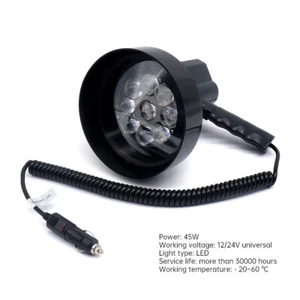 OffRoad Handheld Spotlight 8000 Lumen Flashlight 12V/24V DC for Hunting Fishing - Picture 1 of 9