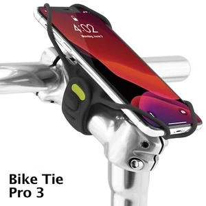 【Hueso】Montaje para teléfono de bicicleta,Soporte universal para teléfono de bicicleta para potencia,Bike Tie Pro 3-Negro - Imagen 1 de 7
