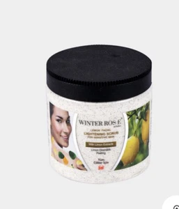 Winter Rose Lemon / Lavender / Pomegranate Coconut Facial Lightening Scrub 500g - Picture 1 of 8