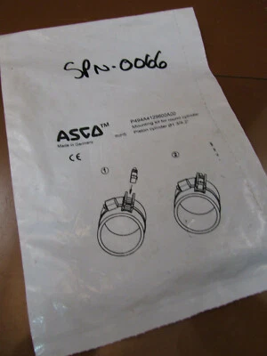 ASCO Numatics Mounting Kit for Round Cylinder 1 3//4-2" - P494A4129600A00 - Image 1 of 2