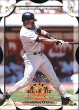 1998 Leaf Fractal Materials Z2 Axis #47 Geronimo Berroa P /20