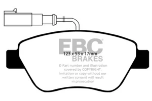 Pastillas de freno delanteras EBC Greenstuff para Fiat Panda 1.4 Classic (100 CV) (2010 > 12) - Imagen 1 de 1