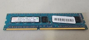 Hynix 4GB PC3-10600E DDR3 ECC Unbuffered 2Rx8 HMT351U7AFR8C-H9 NO AA - Picture 1 of 3